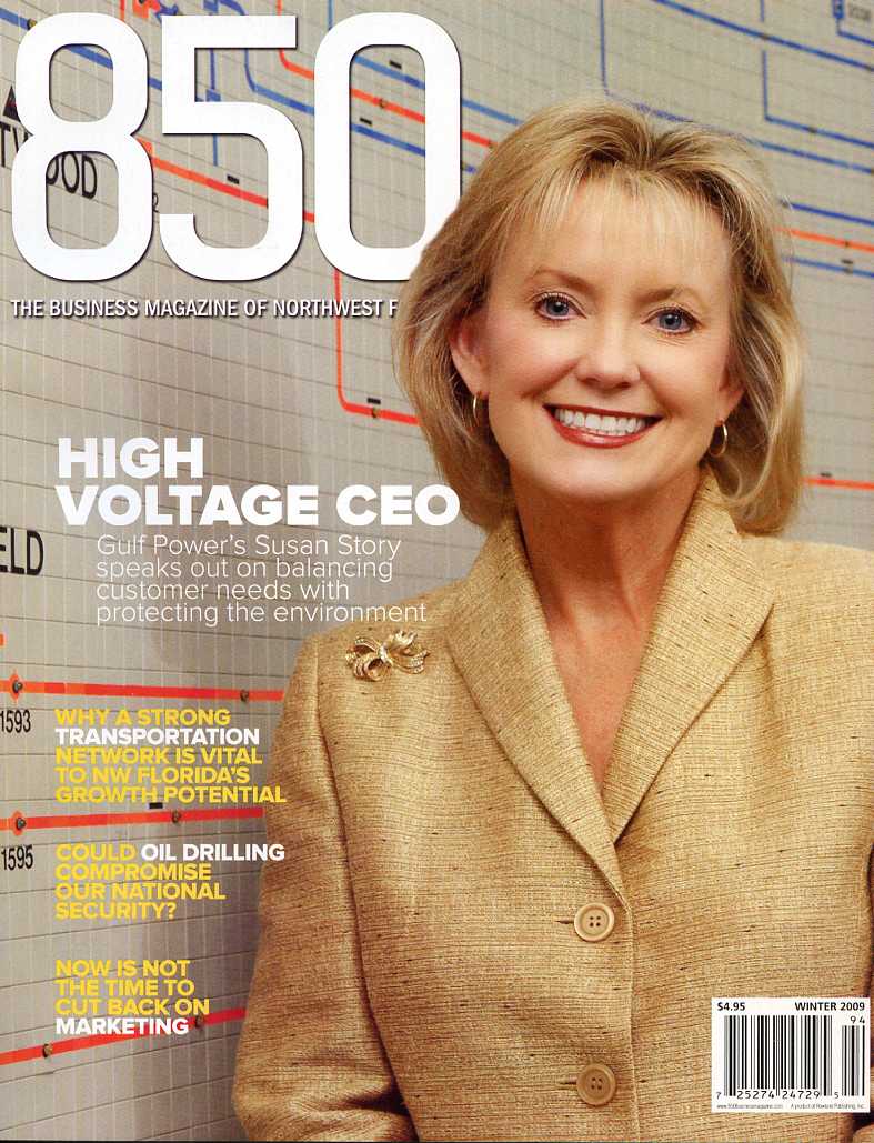 850 Magazine Cover Jan 2009